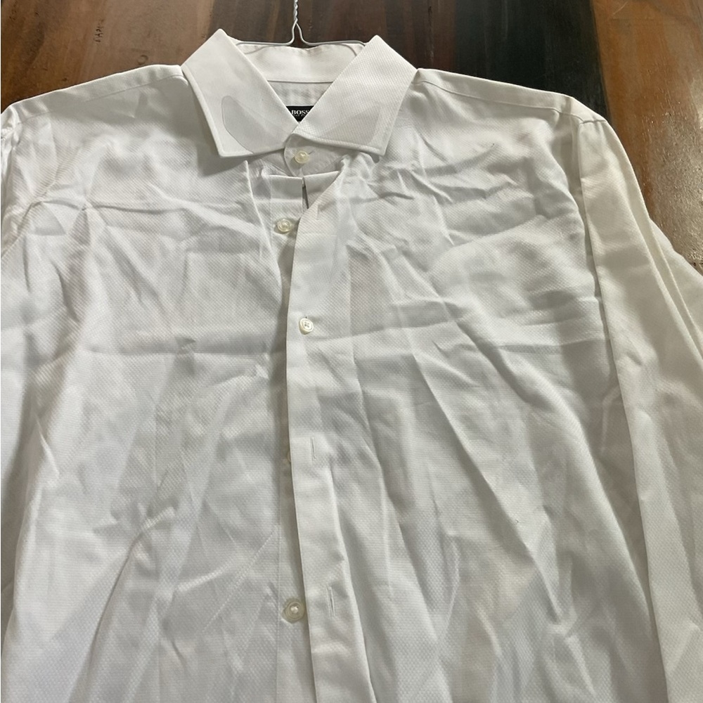 Hugo Boss Crisp White Dress Shirt